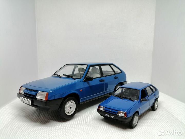 Модель ваз-21091 «Спутник» в масштабе 1:24