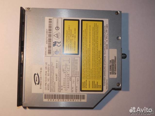 DVD ROM для ноутбука asus A2500D