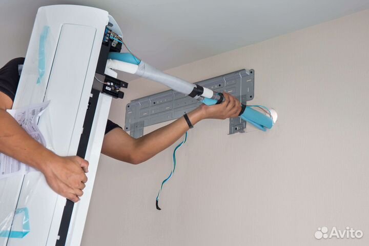 Установка,демонтаж, кондиционеров сплит систем