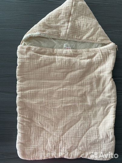 Одеяло новорожден выписка конверт муслин zara home