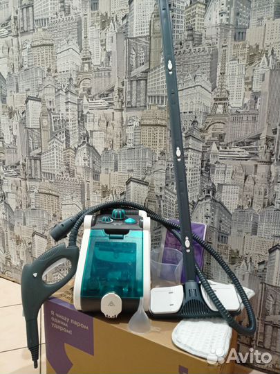 Пароочиститель kitfort KT-917 с функц отпаривателя