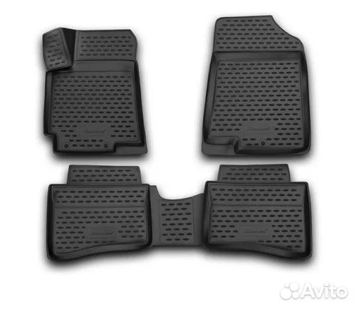 Коврики салона hyundai solaris 2010-2017