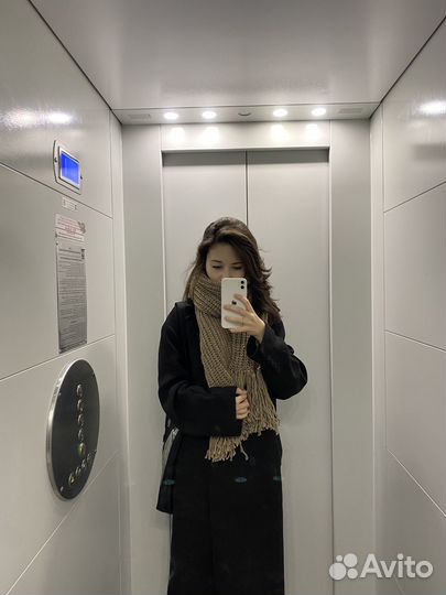 Шарф ручной работы, шарф крючком