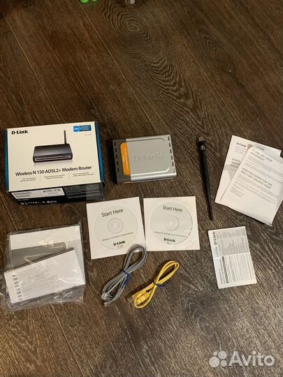 Роутер D-link dsl-2640 u