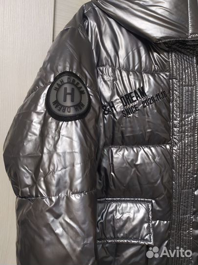 Пуховик женский оверсайз