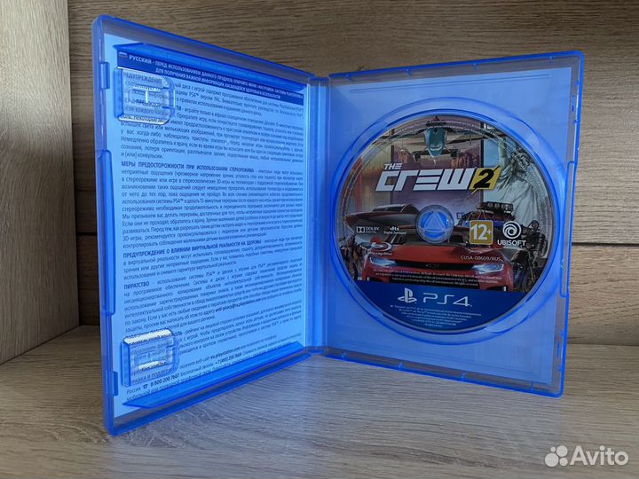 Диск Crew 2 (бу) игра для PS4