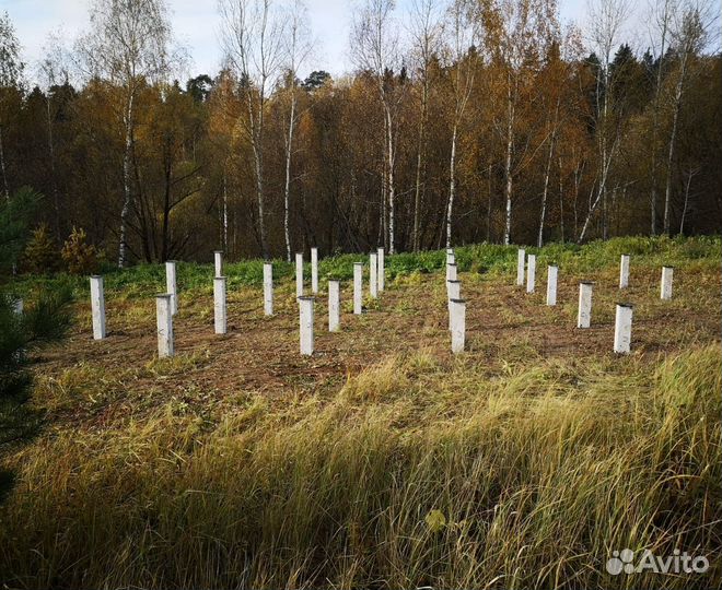 Железобетонные сваи установка под ключ монтаж