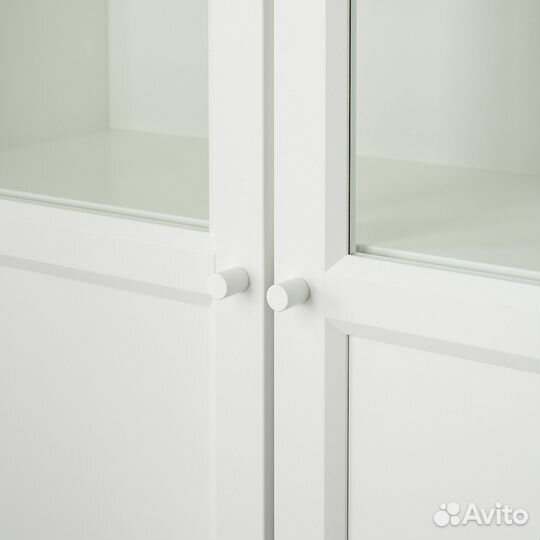 Oxberg IKEA 502.755.58 Панельные/стеклянные двери 40x192 см. Белый (размер упаковки 40*97см)