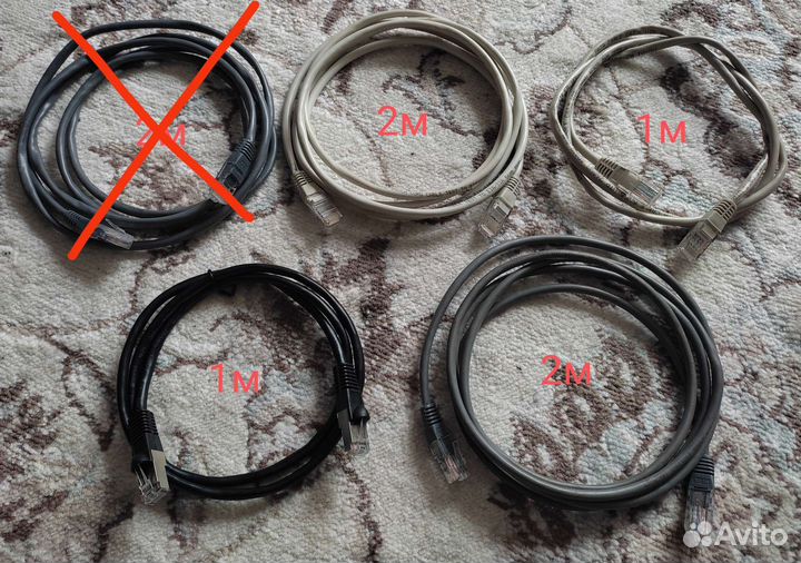 Кабель для интернета, патч-корд