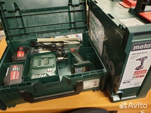 Аккумуляторный ударный гайковерт Metabo SSW 18 LTX