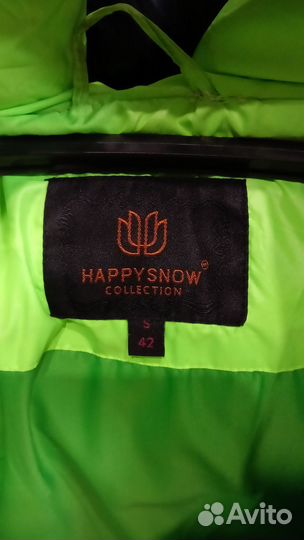 Пуховик на девочку б/у