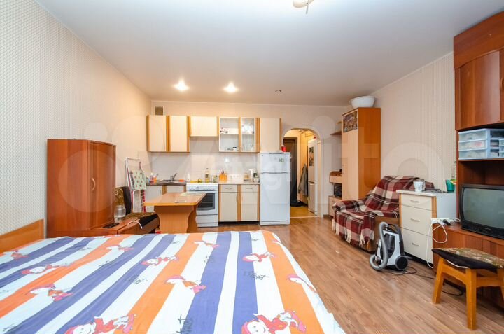 Квартира-студия, 32,7 м², 1/10 эт.