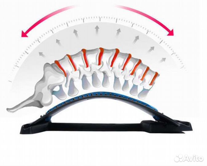 Массажёр для спины. Мостик