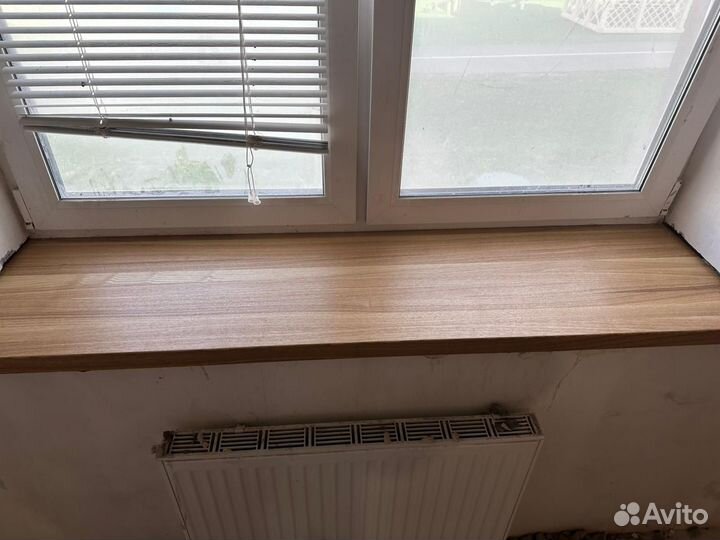 Деревянные подоконники с монтажом