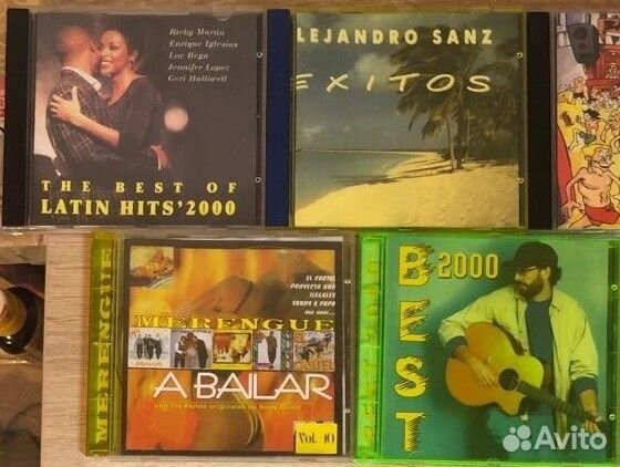 Музыкальные CD диски разные