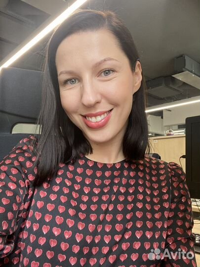 Zara платье с сердечками оригинал М