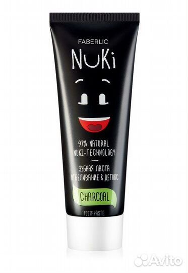 Зубная паста nuki от faberlic