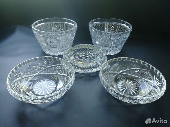 Хрустальная посуда винтаж СССР