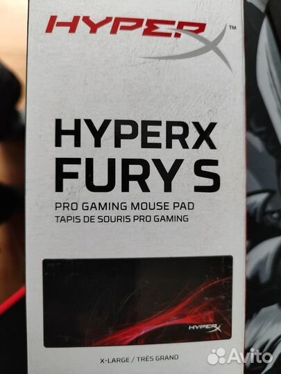 Коврик для мыши hyperx fury s