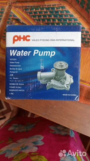 Водяной насос Chevrolet lanos