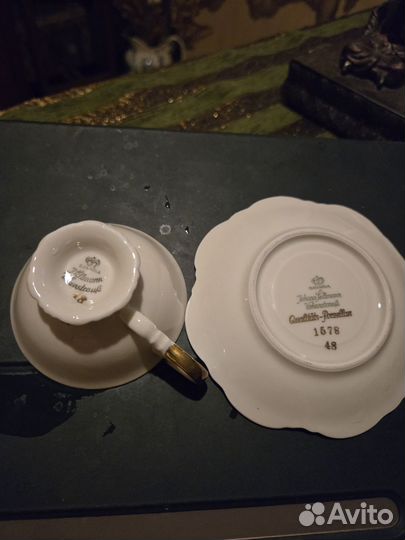 Чашка с блюдцем