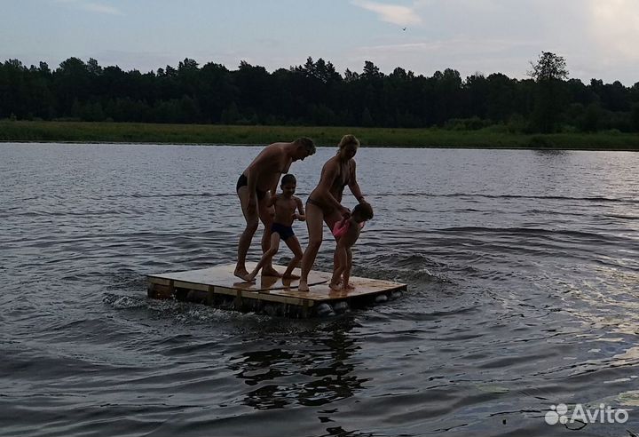 Плот или 2 SUP board