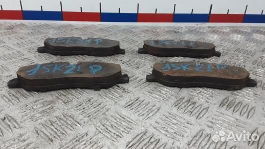 Тормозные колодки передние левые land rover discov