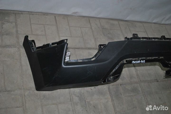 Спойлер (юбка) бампера заднего Creta Крета