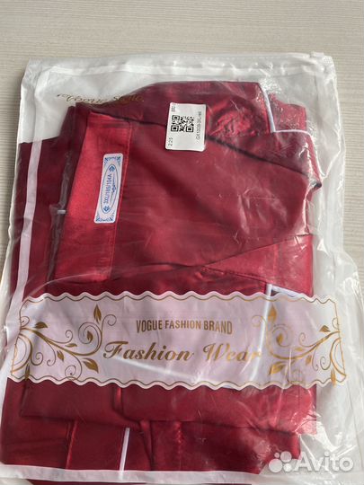 Пижама шелковая