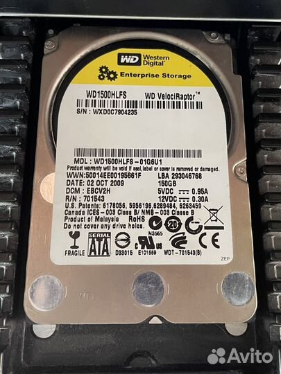 WDC WD1500hlfs 150,0 GB