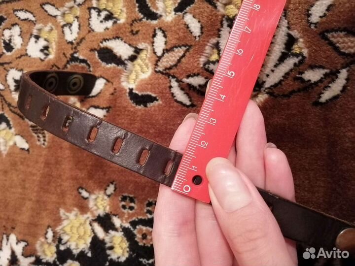 Кожаный браслет