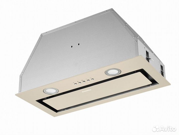 Кухонная вытяжка maunfeld trapeze 602IG бежевый