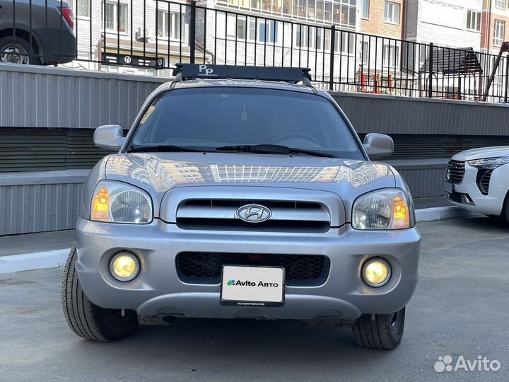 Hyundai Santa Fe 2.0 AT, 2007, 106 000 км
