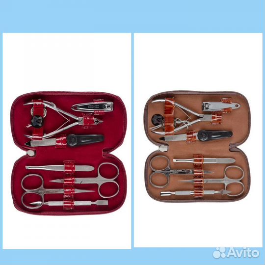 Маникюрный набор zinger в футляре новый