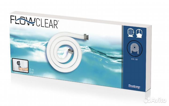 58368 BestWay Соединительный шланг 38мм 3 метра