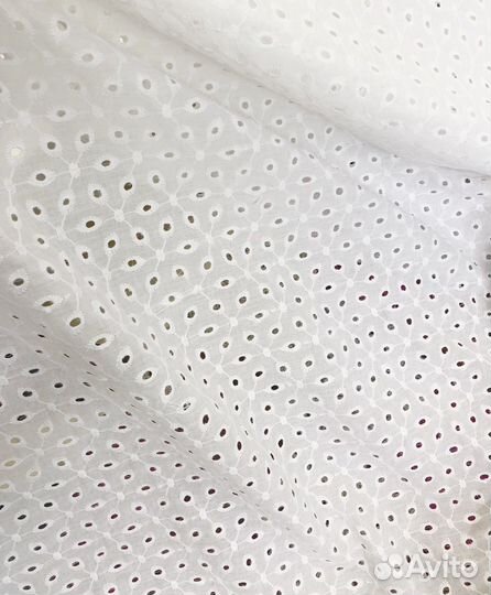 Ткань шитье батист ришелье