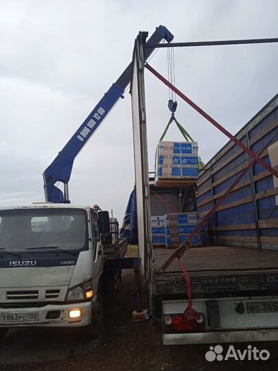 Услуги крана манипулятора 5 тонна