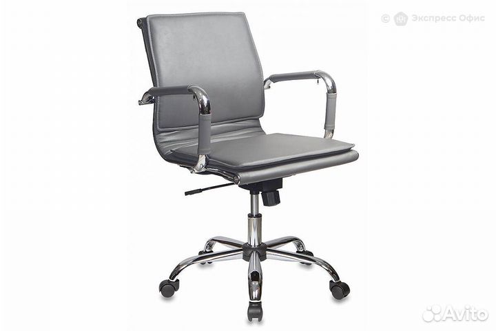 Кресло для руководителя Бюрократ CH-993-LOW/grey