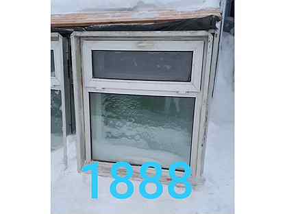 Окно бу пластиковое, 1160(в) х 1030(ш) № 1888