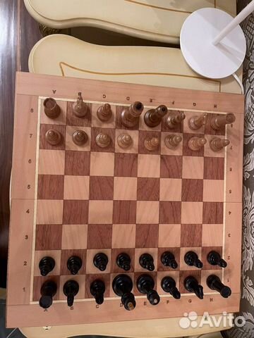 Шахматная доска складная из Бука