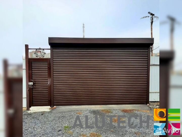 Ворота роллетные Аlutech