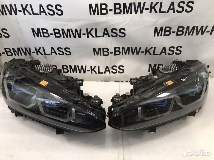 Комплект фар BMW 4 G22 Laser Shadow line black