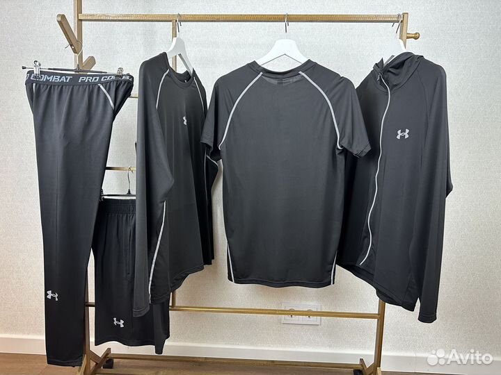 Рашгард, спортивный костюм Under Armour 2в1, 5в1