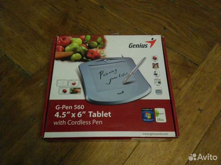 Графический планшет genius g-pen 560