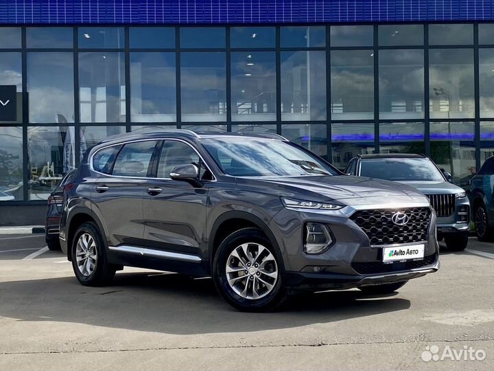 Hyundai Santa Fe 2.2 AT, 2019, 65 146 км