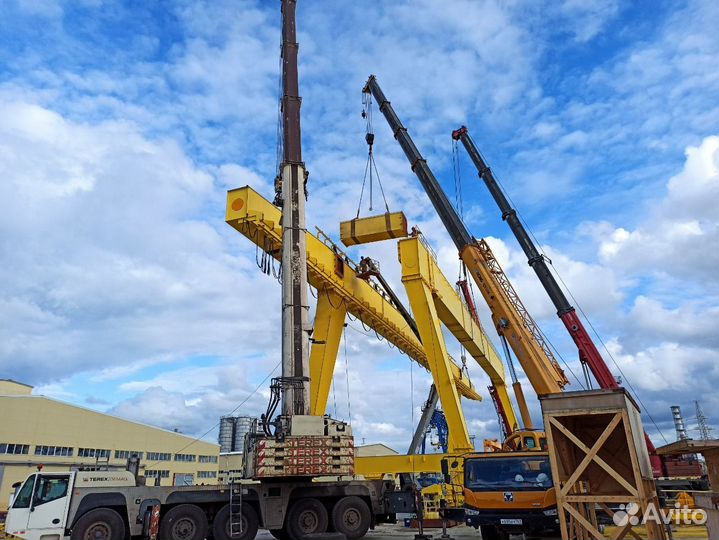 Кран козловой двухбалочный до 400 тонн