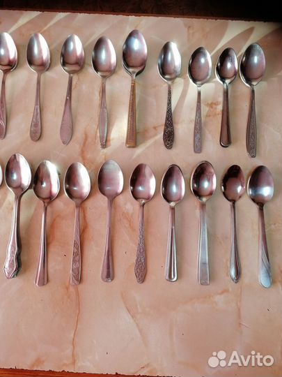 Ложки, вилки и ножи СССР