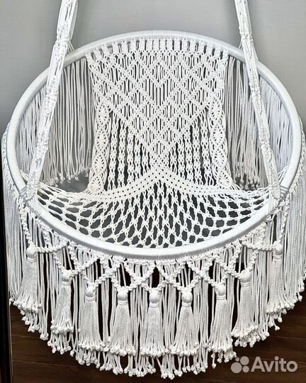 Видео инструкция по плетению подвесной качели