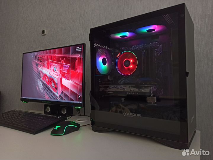 Игровой пк на Ryzen 5, Radeon RX 5600 XT