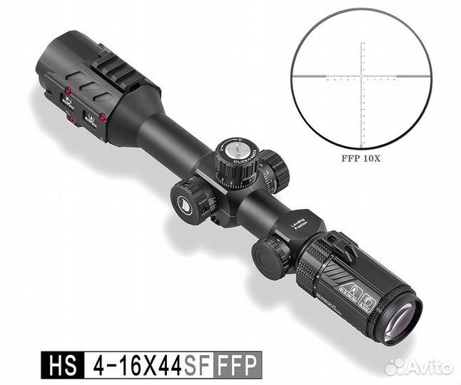 Оптический прицел загонник Discovery HS 4-16x44SF